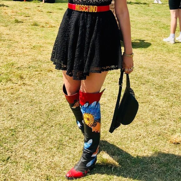 Mineli Boutique Hand Painted Boots - Picture 6 of 6